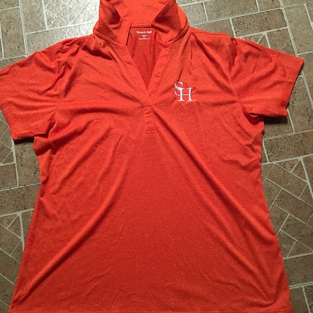 Orange Sam Houston State University Polo